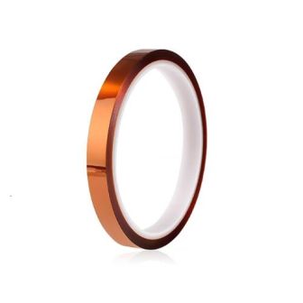 Fita kapton universal 1.2cm/12mm castanho para alta temperatura