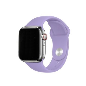 Pulseira silicone apple watch 42mm/44mm/45mm/49mm lilas