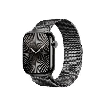Pulseira watch 42mm/44mm/45mm/49mm preto aco inoxidavel