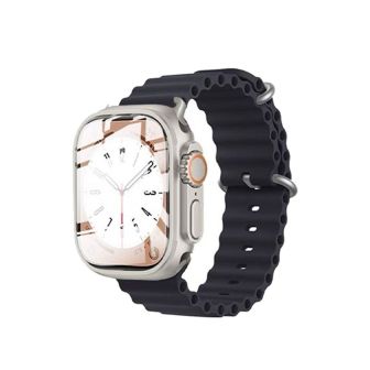 Pulseira silicone apple watch 38mm/40mm/41mm preto