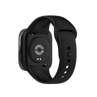 Pulseira silicone xiaomi redmi watch 3 active/watch 3 lite preto