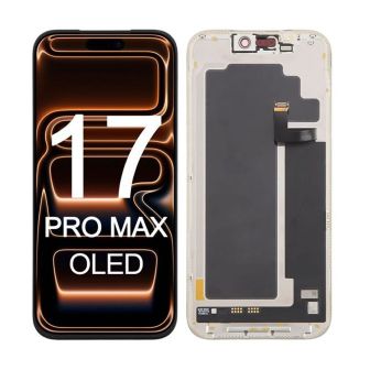 Touch+display apple iphone 17 pro max 6.9" preto soft oled